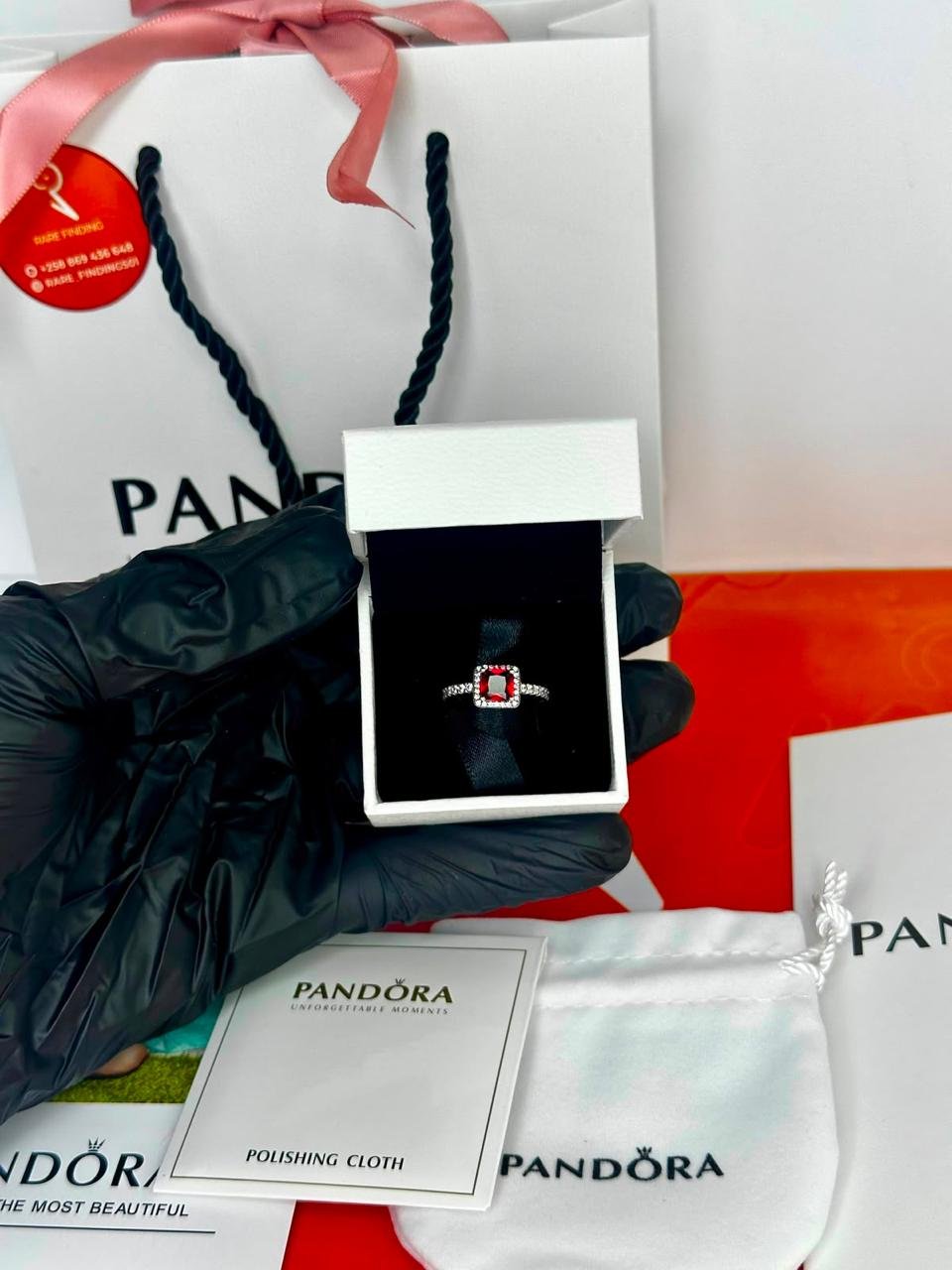 Pandora Elevated Pink Heart Gold - foto 2