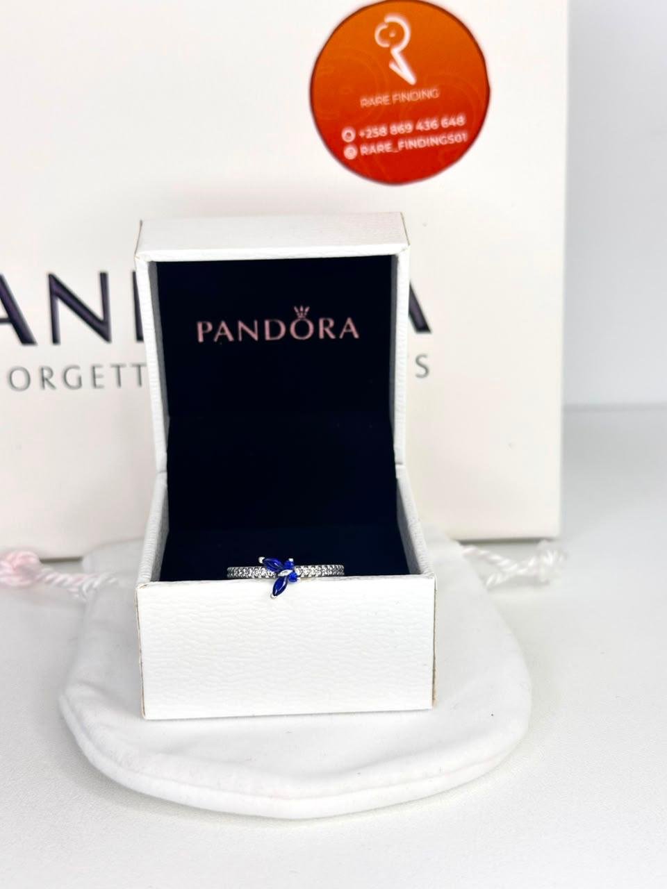 Sparkling Butterfly Ring Blue - foto 2